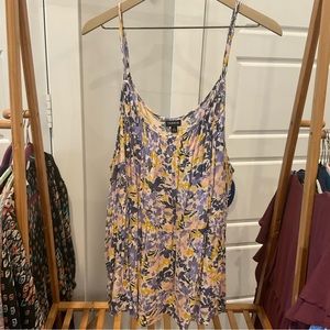 Torrid floral spaghetti strap top Size 5x